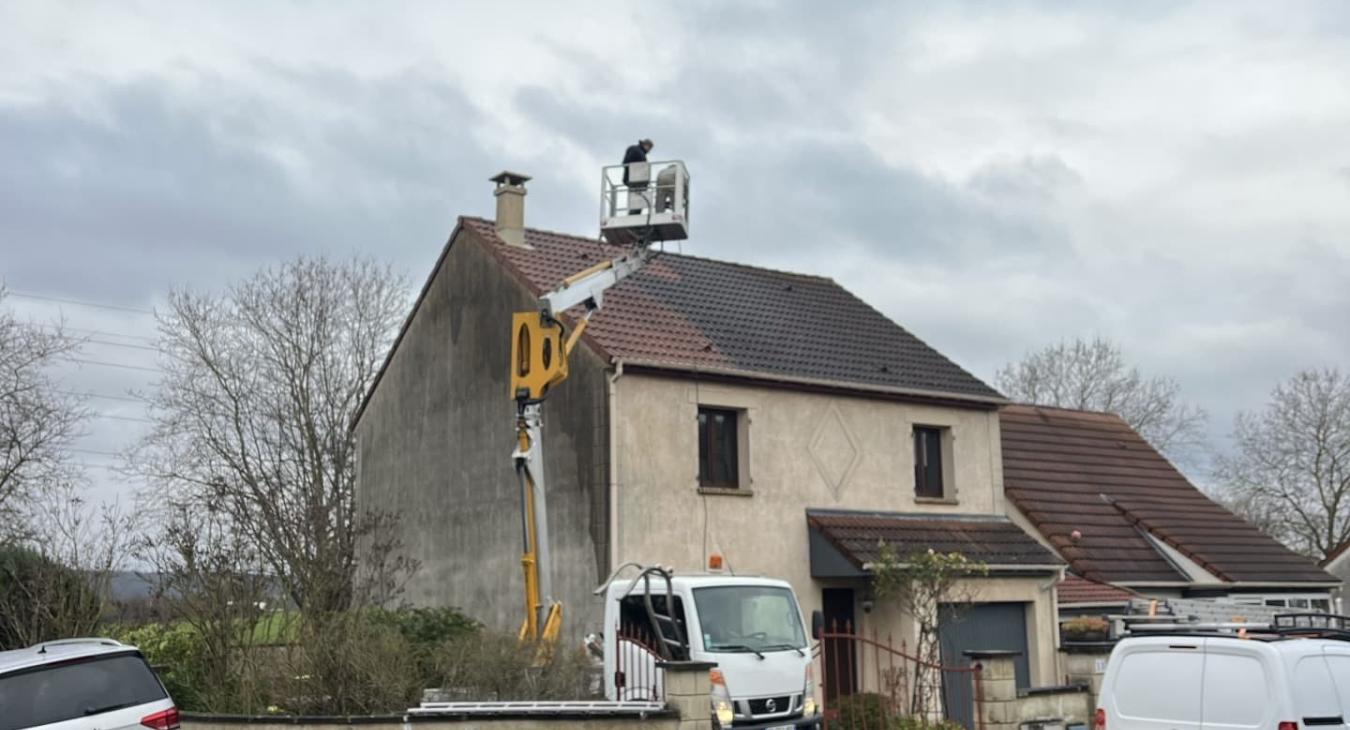 Nettoyage de toiture et façade Crégy-lès-Meaux