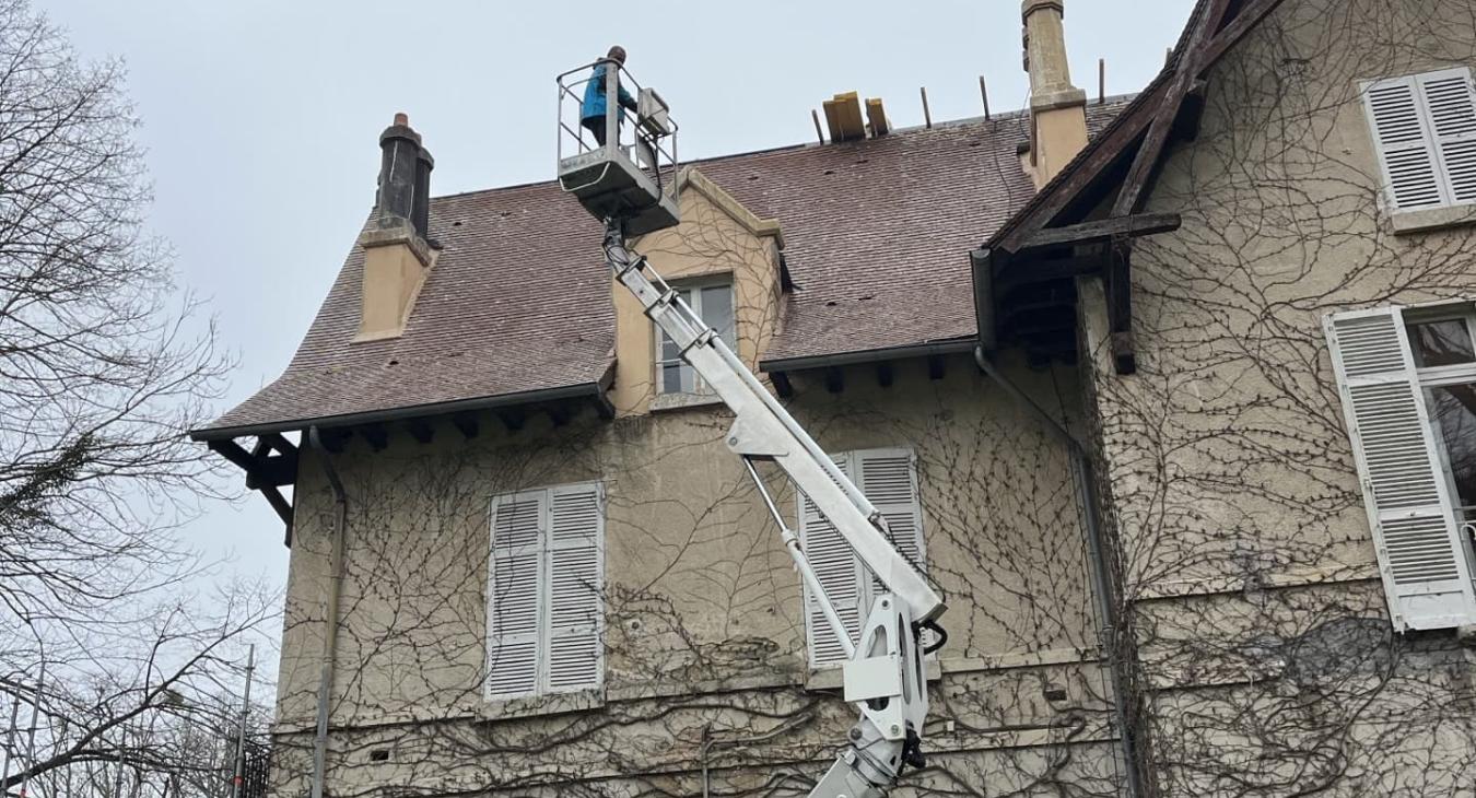 Nettoyage de toiture